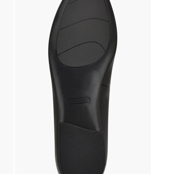 Nine West Women's Black Base Crystal Embellished Bit Slip-on Loafer Size 8M - Picture 6 of 7